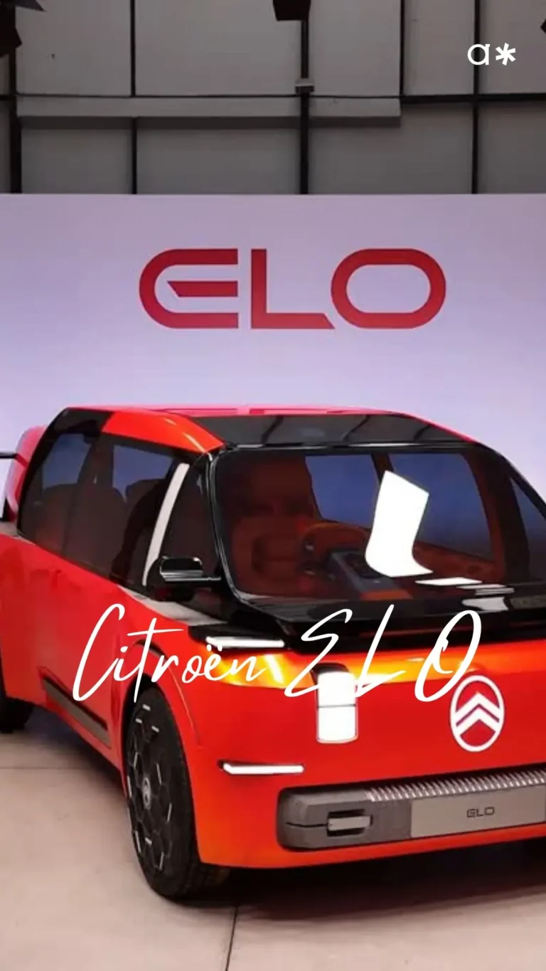 Citroën ELO : Le concept car qui change les règles