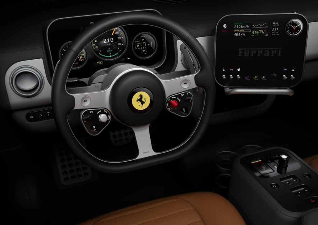 L'interieur de Ferrari Luce