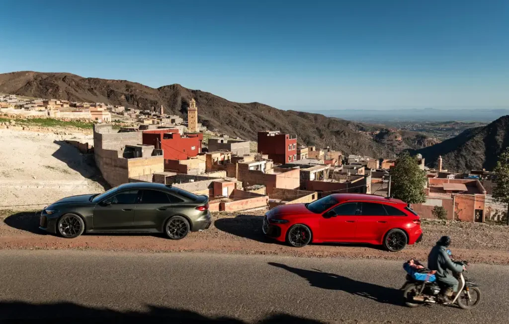 Audi offre à sa nouvelle RS 5 une expérience inédite sur les routes de Marrakech