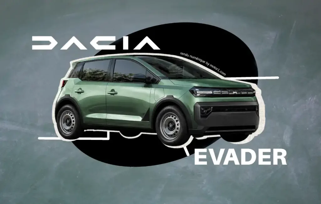 Dacia Evader 2026 : premières images de ce à quoi pourrait ressembler la seconde voiture électrique de la marque