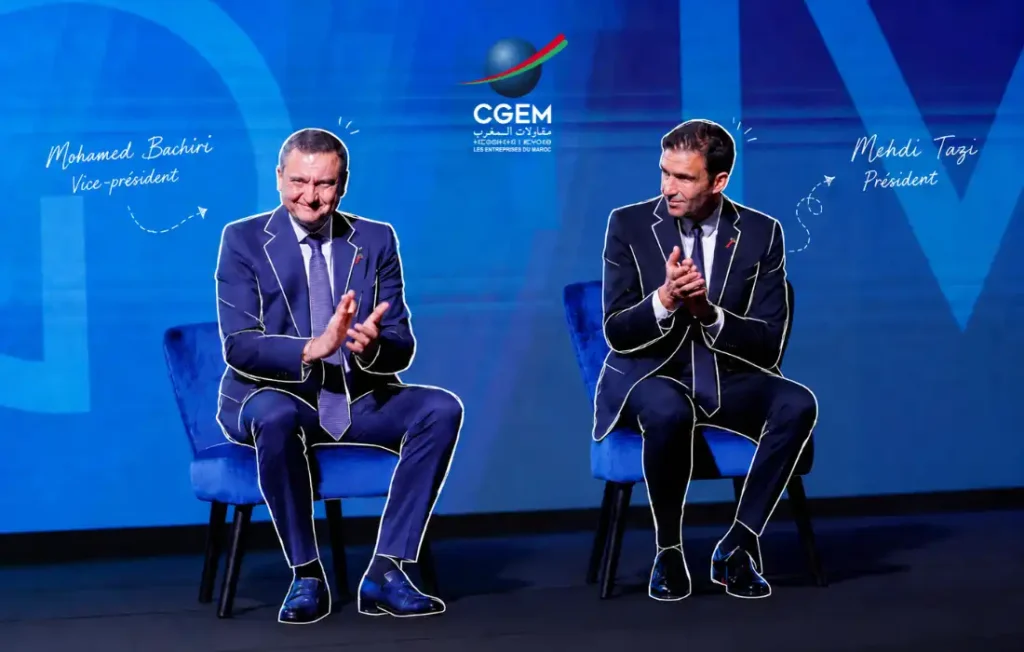 Mehdi Tazi et Mohamed Bachiri élus à la tête de la CGEM