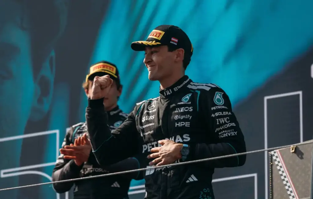F1 : George Russell s’impose en Autriche devant Verstappen et Antonelli