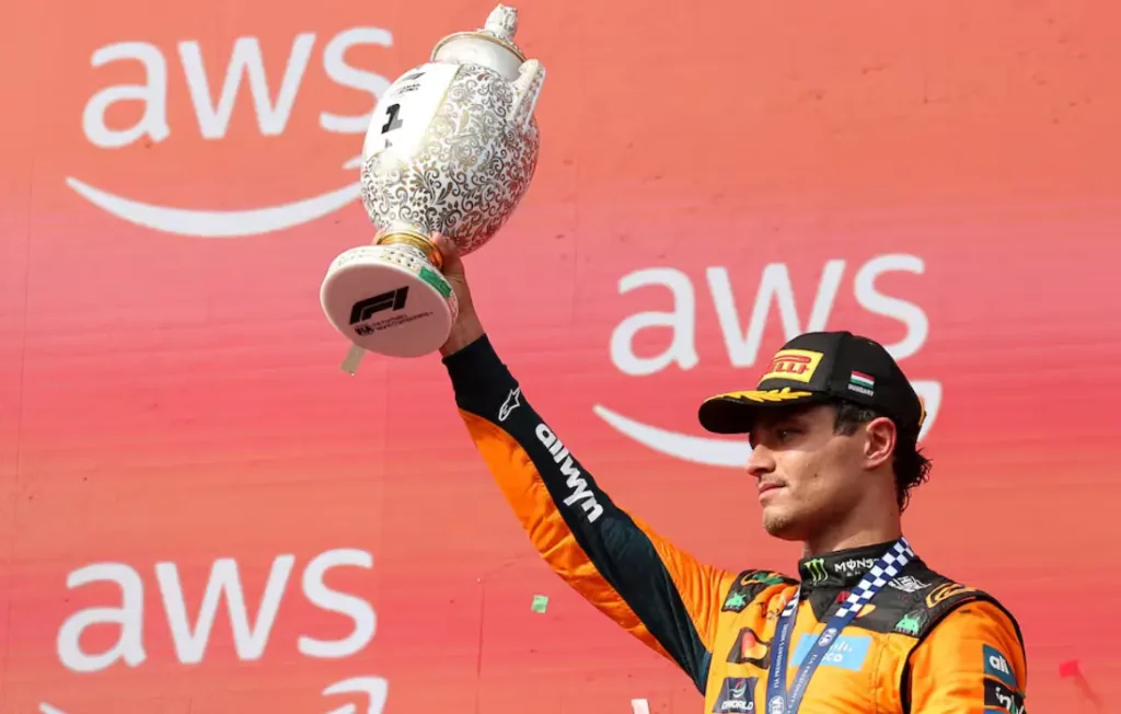 F1 : Lando Norris gagne en Hongrie et signe le premier succès de McLaren cette saison