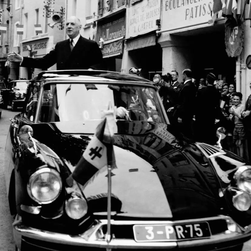 Citroën DS 21 Pallas - Général de Gaulle