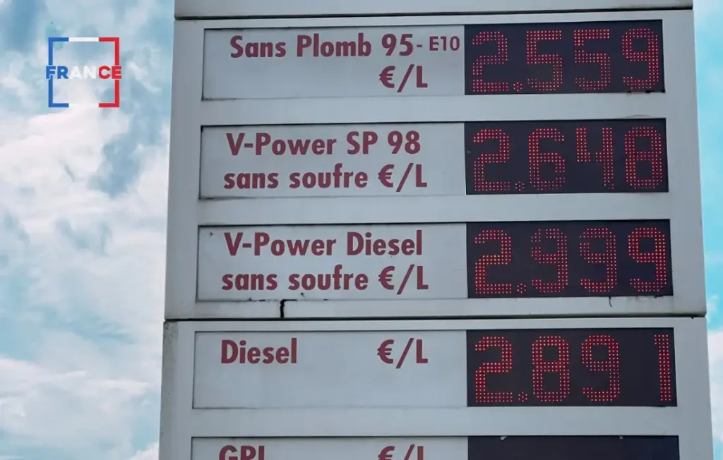 France : du jamais-vu, le gasoil frôle les 3 euros le litre