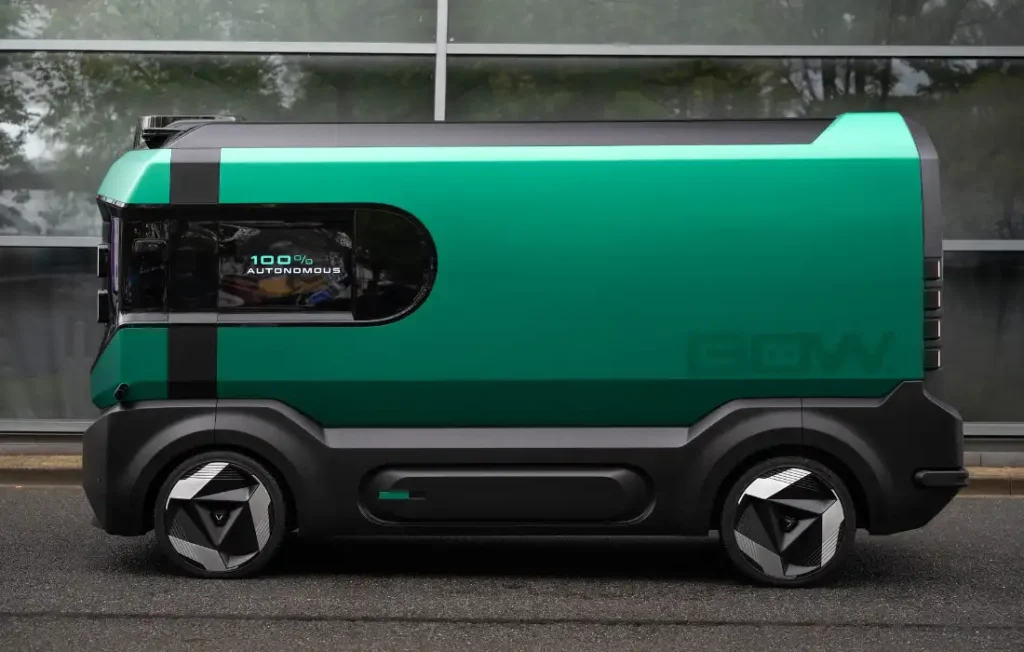 Le concept BOW, pour Box-on-Wheels, constitue l'une des principales nouveautés présentées par Stellantis