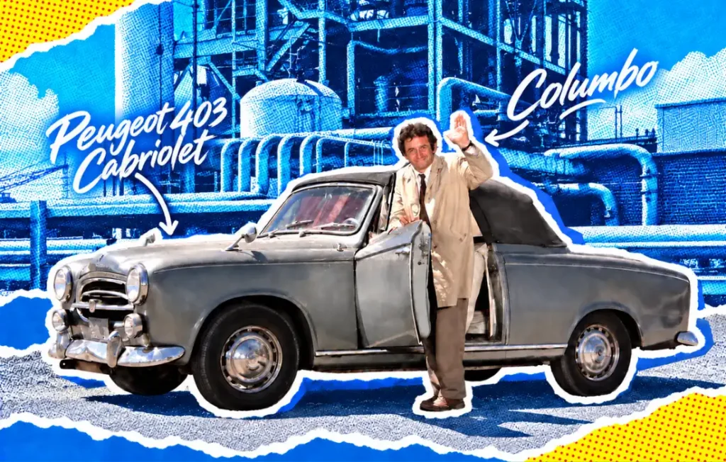 Peugeot 403 Cabriolet : La vraie star de Columbo