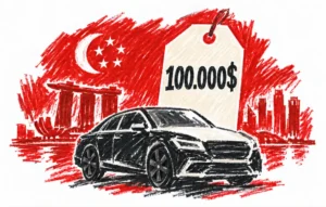 Singapour : le droit d’acheter une voiture dépasse 100.000 dollars