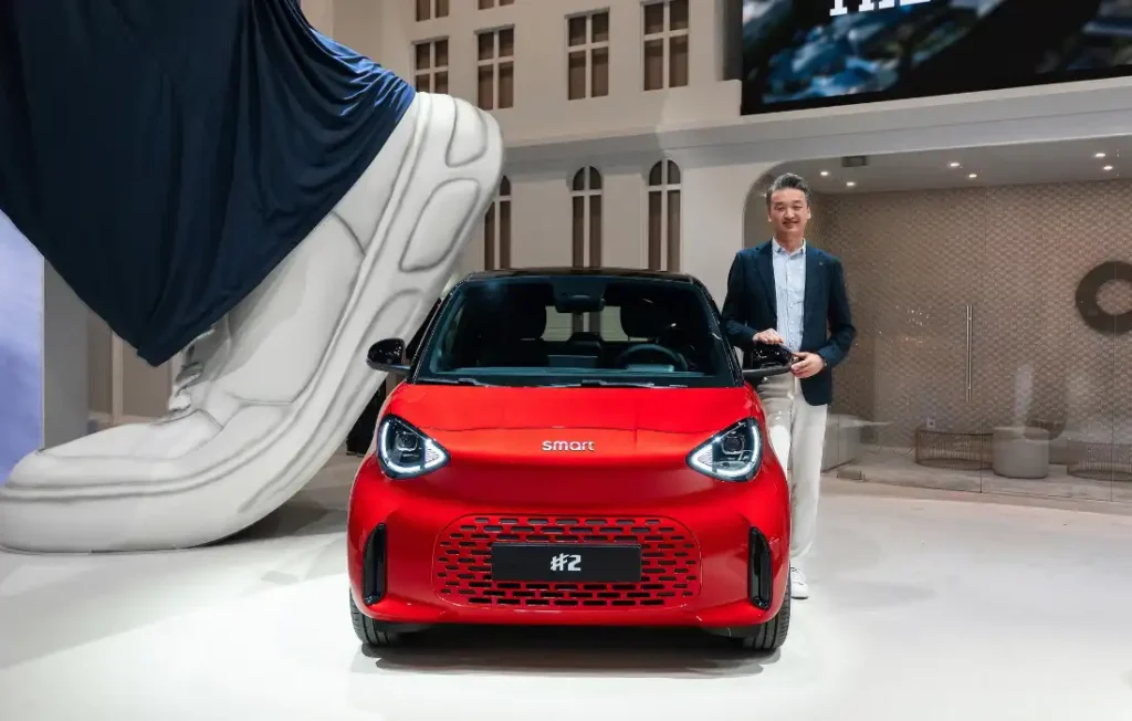 smart #2 : retour au format ultra-compact avec une électrique de 2,75 mètres